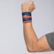 AGOGE Wrist Wraps Gymnastics - Handgelenk-Bandagen blau-orange